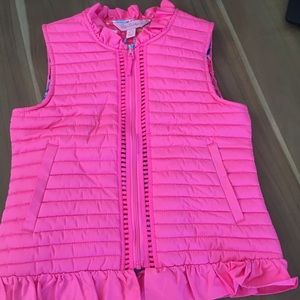 Lilly Pulitzer hot pink vest
